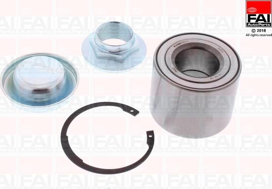 FAI AutoParts FWBK1011 - Комплект подшипника ступицы колеса unicars.by