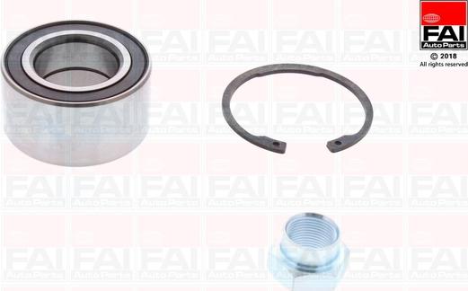 FAI AutoParts FWBK1028 - Комплект подшипника ступицы колеса unicars.by