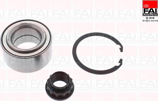 FAI AutoParts FWBK1075 - Комплект подшипника ступицы колеса unicars.by