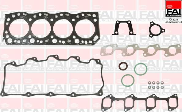 FAI AutoParts HS905 - Комплект прокладок, головка цилиндра unicars.by