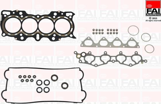 FAI AutoParts HS1564 - Комплект прокладок, головка цилиндра unicars.by