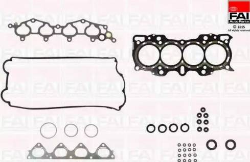 FAI AutoParts HS1563 - Комплект прокладок, головка цилиндра unicars.by