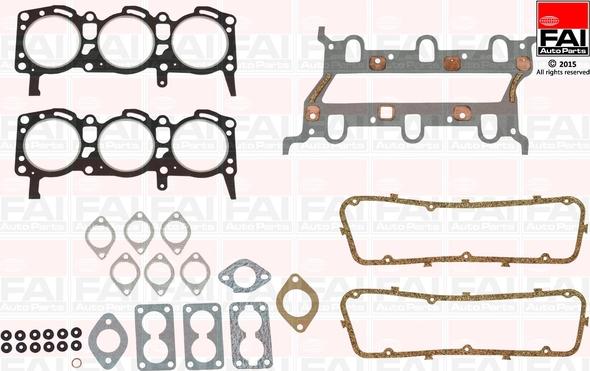 FAI AutoParts HS104 - Комплект прокладок, головка цилиндра unicars.by