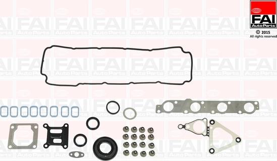 FAI AutoParts HS1002NH - Комплект прокладок, головка цилиндра unicars.by