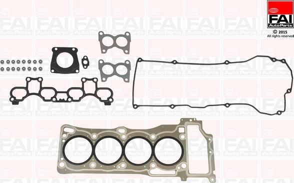 FAI AutoParts HS1842 - Комплект прокладок, головка цилиндра unicars.by