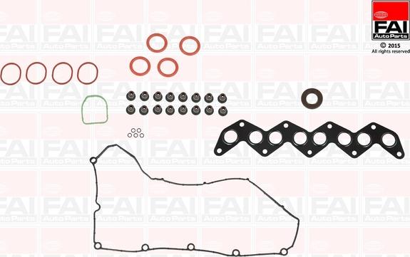 FAI AutoParts HS1357NH - Комплект прокладок, головка цилиндра unicars.by