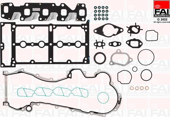 FAI AutoParts HS1321NH - Комплект прокладок, головка цилиндра unicars.by