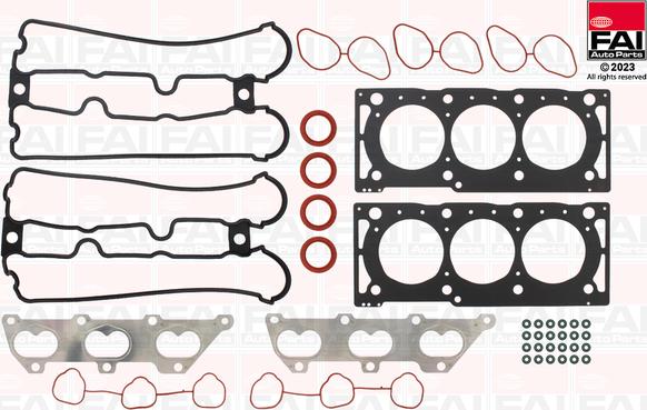 FAI AutoParts HS1371 - Комплект прокладок, головка цилиндра unicars.by