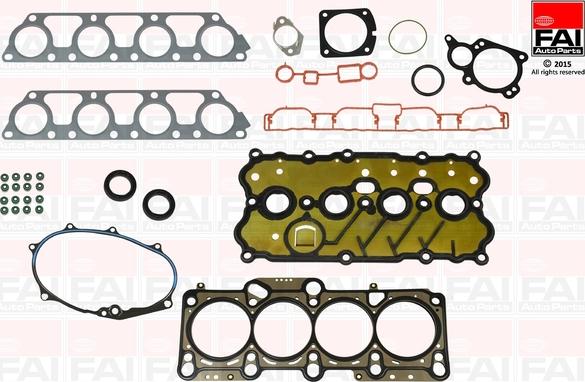 FAI AutoParts HS1741 - Комплект прокладок, головка цилиндра unicars.by