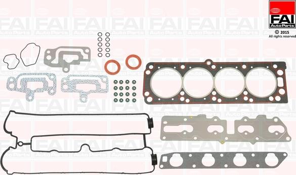 FAI AutoParts HS897 - Комплект прокладок, головка цилиндра unicars.by