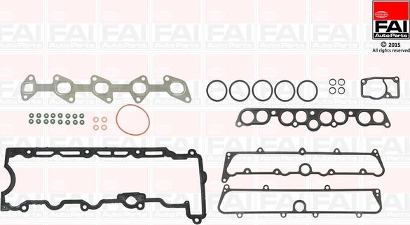 FAI AutoParts HS863NH - Комплект прокладок, головка цилиндра unicars.by