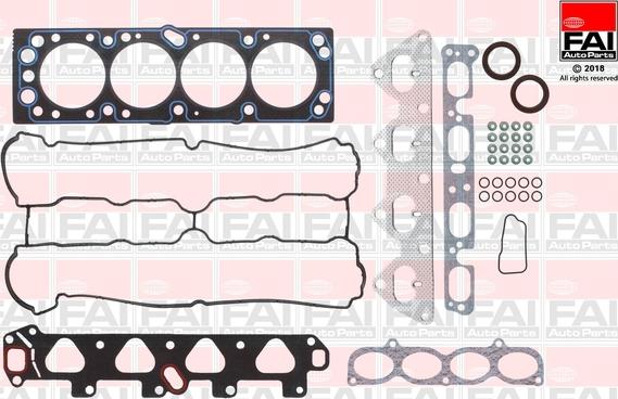 FAI AutoParts HS876 - Комплект прокладок, головка цилиндра unicars.by