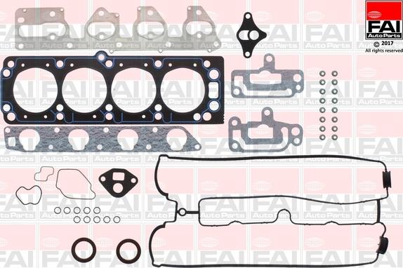 FAI AutoParts HS2253 - Комплект прокладок, головка цилиндра unicars.by