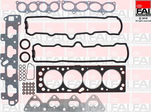 FAI AutoParts HS740 - Комплект прокладок, головка цилиндра unicars.by