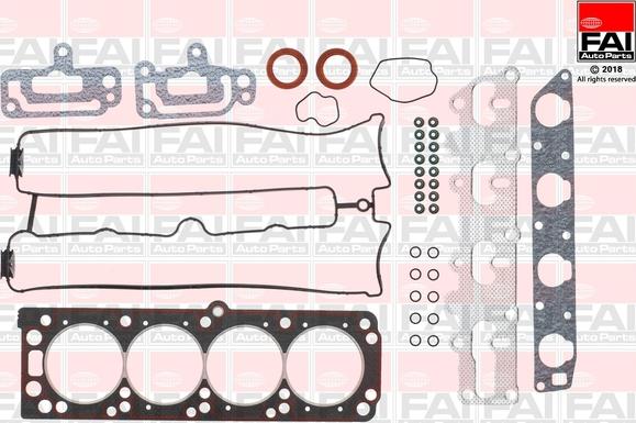 FAI AutoParts HS742 - Комплект прокладок, головка цилиндра unicars.by