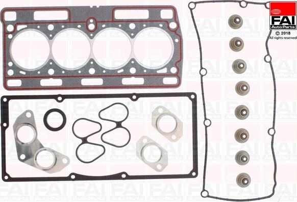 FAI AutoParts HS769 - Комплект прокладок, головка цилиндра unicars.by