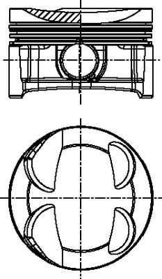 FAI AutoParts PK67-050 - Поршень unicars.by