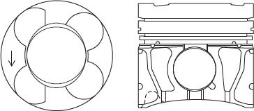 FAI AutoParts PK24-000 - Поршень unicars.by