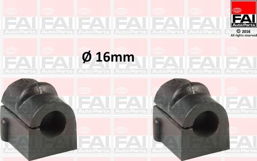 FAI AutoParts SS1304K - Втулка стабилизатора unicars.by