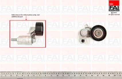 FAI AutoParts T9605 - Натяжитель, поликлиновый ремень unicars.by