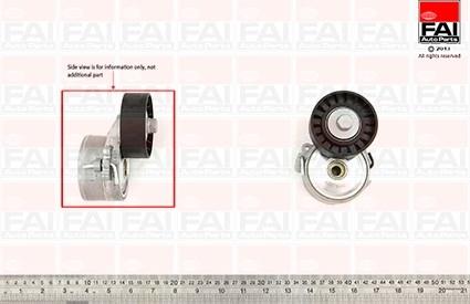 FAI AutoParts T9606 - Натяжитель, поликлиновый ремень unicars.by