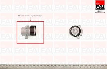 FAI AutoParts T1009 - Рычаг натяжки, клиновый ремень unicars.by