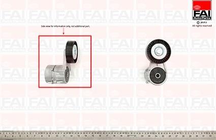 FAI AutoParts T1008 - Рычаг натяжки, клиновый ремень unicars.by