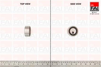 FAI AutoParts T1192 - Натяжной ролик, зубчатый ремень ГРМ unicars.by