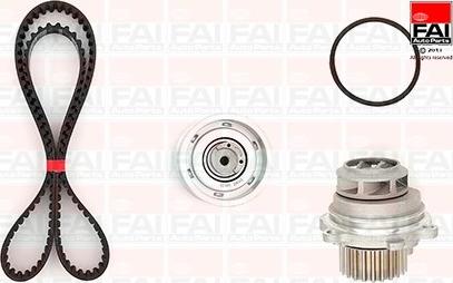 FAI AutoParts TBK90-6127 - Водяной насос + комплект зубчатого ремня ГРМ unicars.by