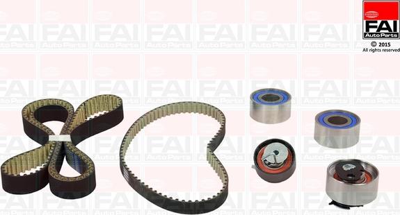 FAI AutoParts TBK404 - Комплект зубчатого ремня ГРМ unicars.by