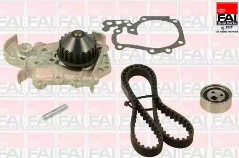 FAI AutoParts TBK484-6123 - Водяной насос + комплект зубчатого ремня ГРМ unicars.by