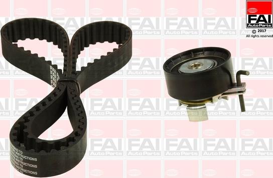 FAI AutoParts TBK549 - Комплект зубчатого ремня ГРМ unicars.by