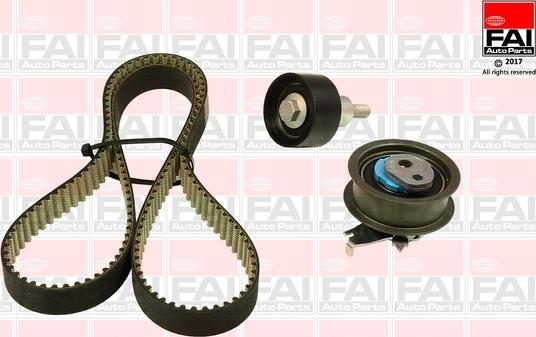 FAI AutoParts TBK548 - Комплект зубчатого ремня ГРМ unicars.by