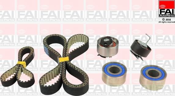 FAI AutoParts TBK542 - Комплект зубчатого ремня ГРМ unicars.by