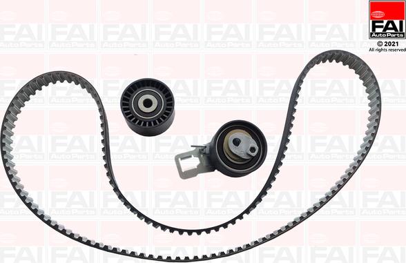 FAI AutoParts TBK554 - Комплект зубчатого ремня ГРМ unicars.by