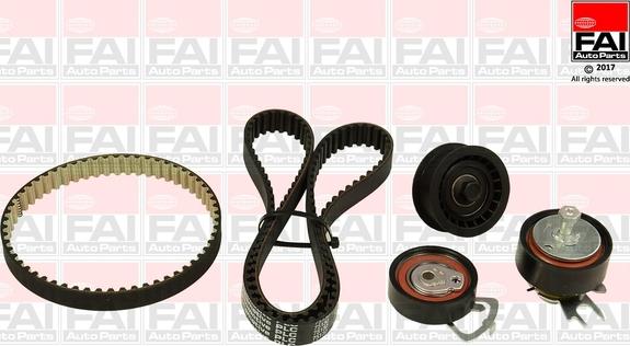 FAI AutoParts TBK510 - Комплект зубчатого ремня ГРМ unicars.by