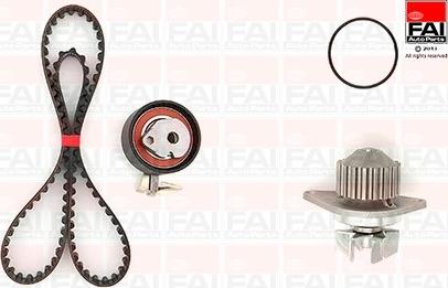 FAI AutoParts TBK145-6344 - Водяной насос + комплект зубчатого ремня ГРМ unicars.by