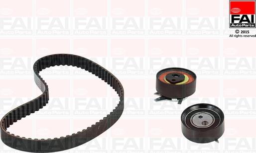 FAI AutoParts TBK328 - Комплект зубчатого ремня ГРМ unicars.by