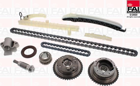 FAI AutoParts TCK450VVT - Комплект цепи привода распредвала unicars.by