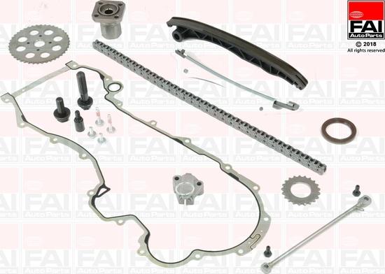 FAI AutoParts TCK6ST - Комплект цепи привода распредвала unicars.by