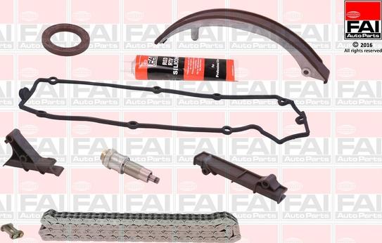 FAI AutoParts TCK150 - Комплект цепи привода распредвала unicars.by