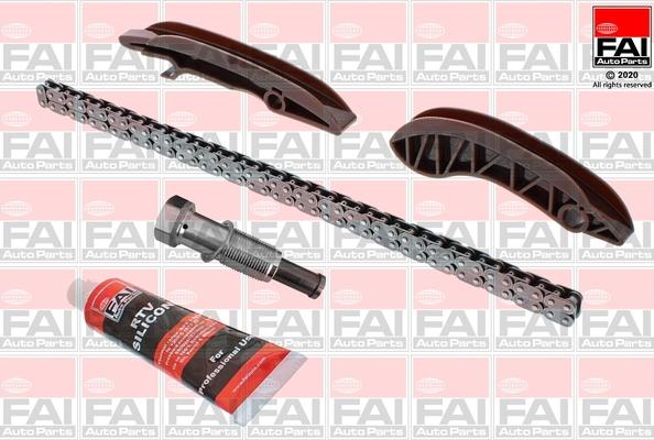 FAI AutoParts TCK133 - Комплект цепи привода распредвала unicars.by