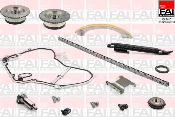 FAI AutoParts TCK120VVT - Комплект цепи привода распредвала unicars.by