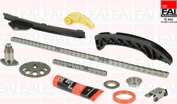 FAI AutoParts TCK81 - Комплект цепи привода распредвала unicars.by