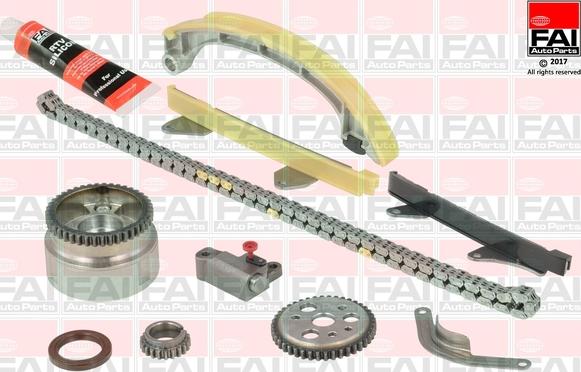 FAI AutoParts TCK82VVT - Комплект цепи привода распредвала unicars.by