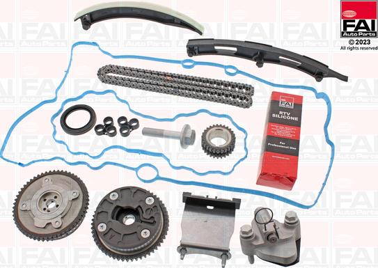 FAI AutoParts TCK346VVT - Комплект цепи привода распредвала unicars.by