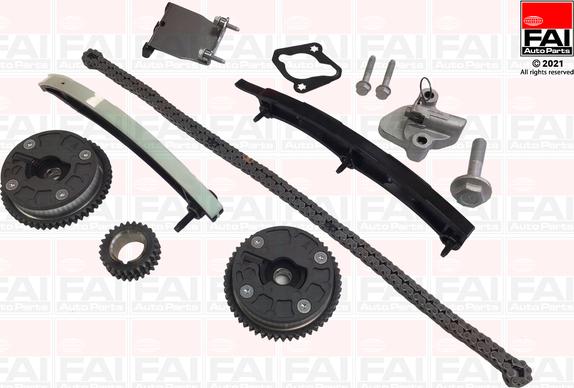 FAI AutoParts TCK346 - Комплект цепи привода распредвала unicars.by