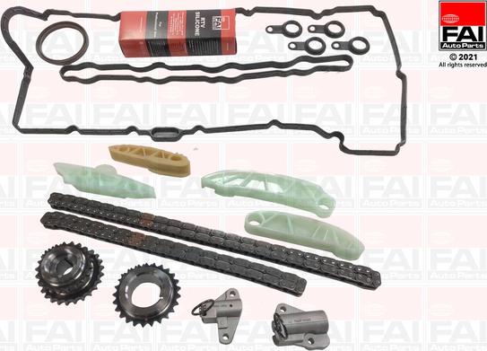 FAI AutoParts TCK356 - Комплект цепи привода распредвала unicars.by