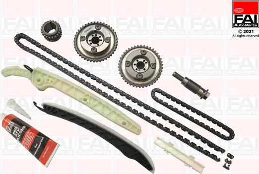 FAI AutoParts TCK360VVT - Комплект цепи привода распредвала unicars.by