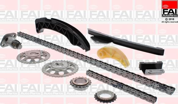 FAI AutoParts TCK305NG - Комплект цепи привода распредвала unicars.by